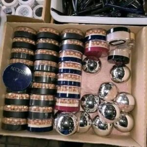 cosmetics and makeup pallet