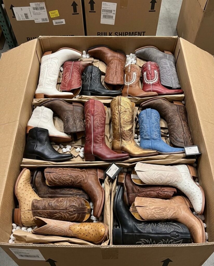 how much can you make reselling cowboy boots pallet
