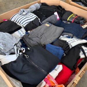 Children clothing pallet for sale with 550 new kids apparel items for resale