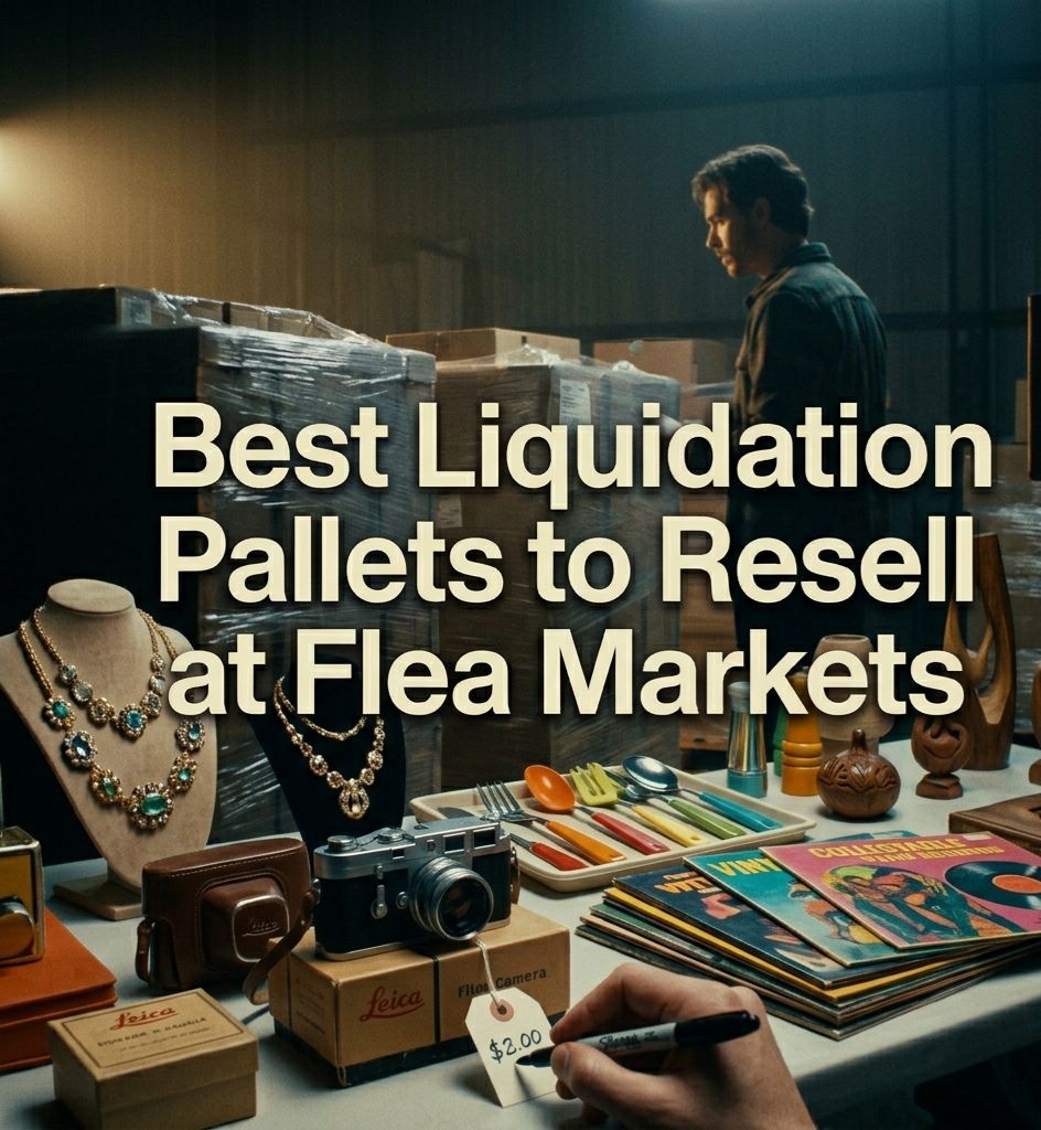 Best Liquidation Pallets to Resell at Flea Markets (2026)