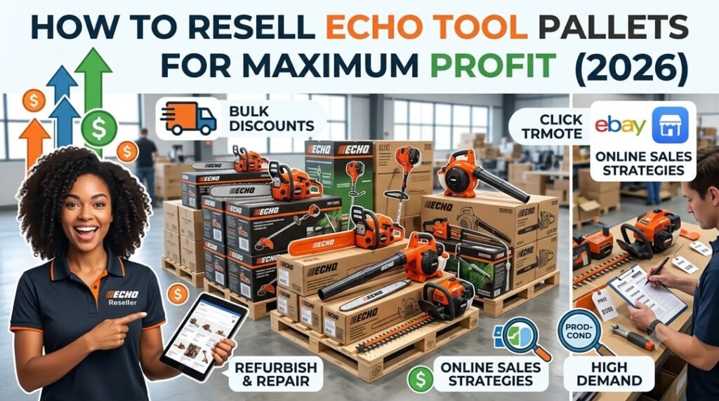 how to resell Echo tools