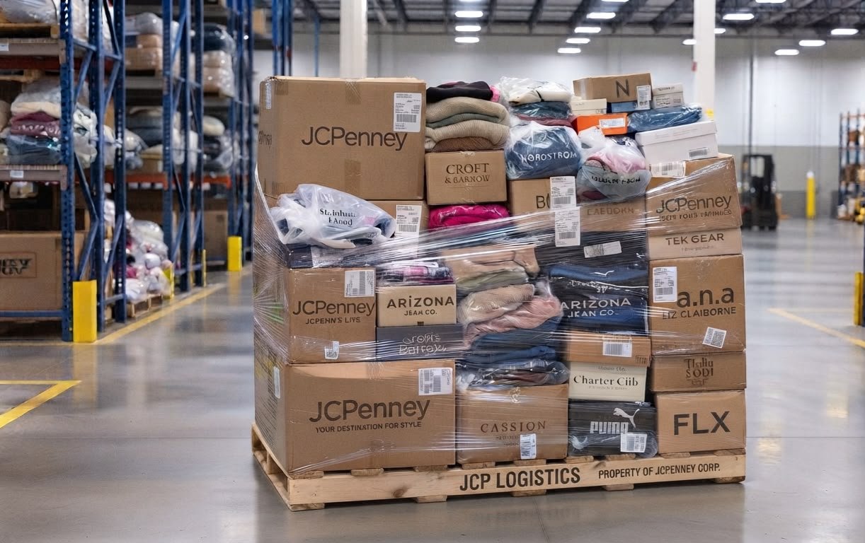 JCPenney Clothing Pallet for Sale