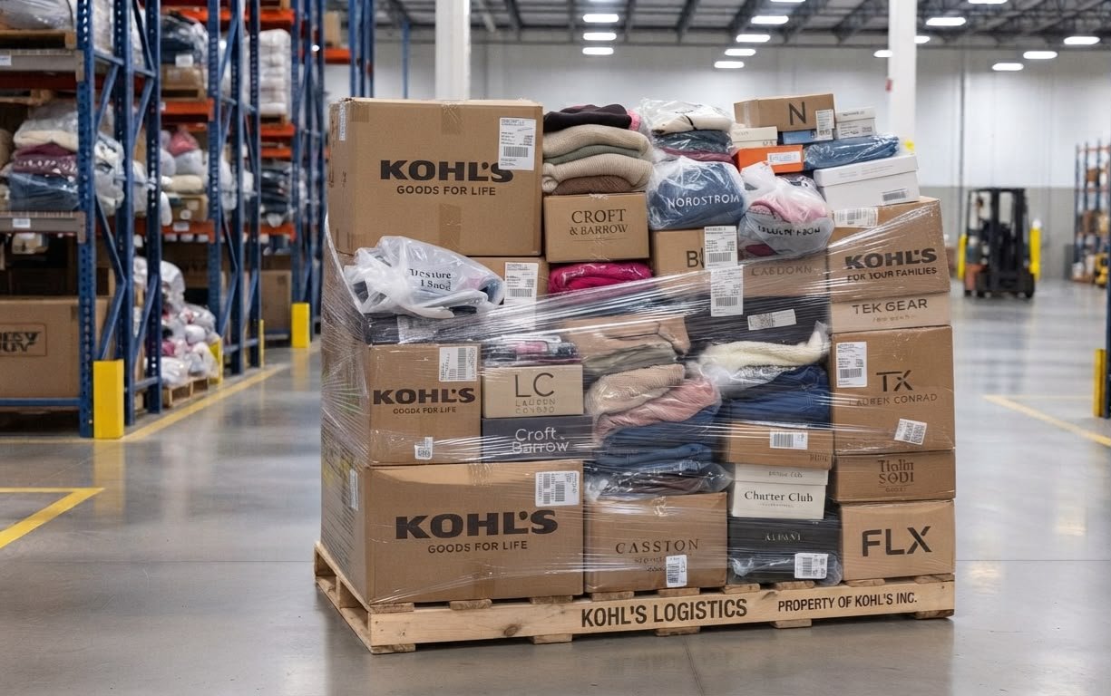 Kohl's Clothing Pallet for Sale