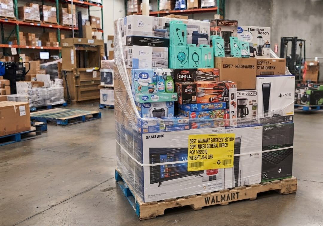 Walmart General Merchandise Pallet for Sale