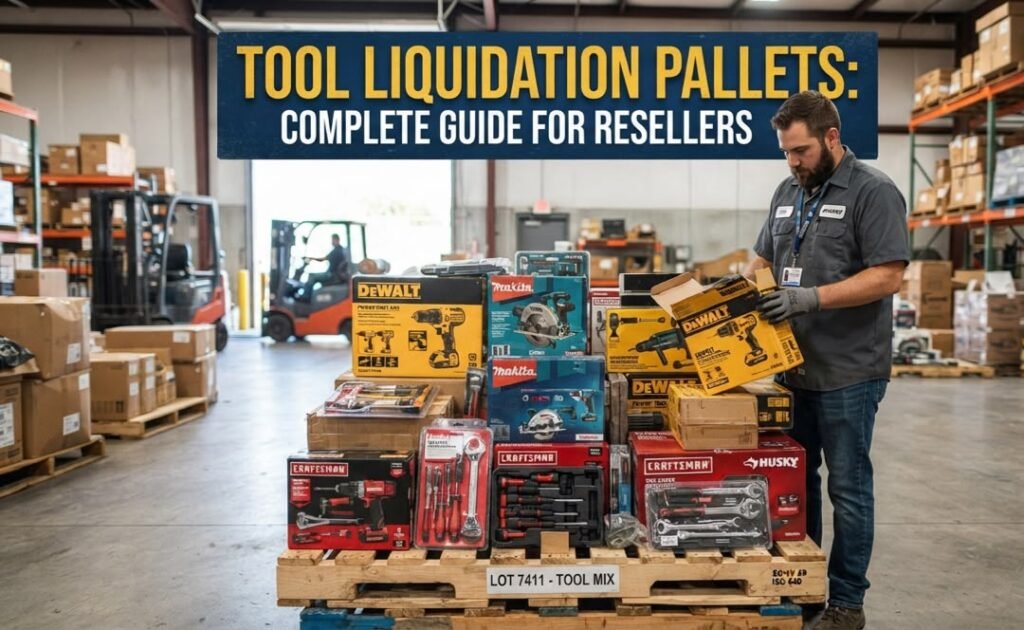 tool liquidation pallets